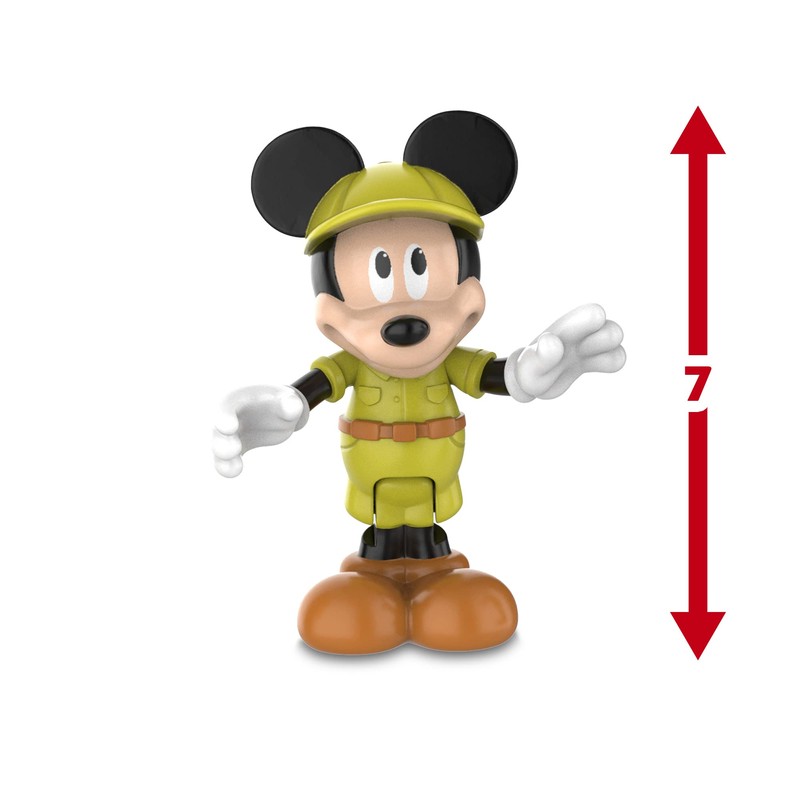 Giochi Preziosi Mickey Mcc043 2 Movable Figures 7.5 cm with