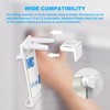 Clamp support for double roller blind, 8 pieces, roller blind