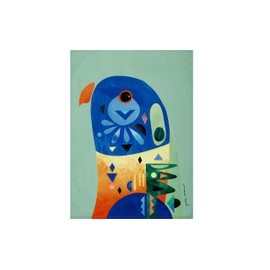Maxwell & Williams Pete Cromer Bird Tea Towel, Lorikeet Print, 100% Cotton, 70 x 50 cm