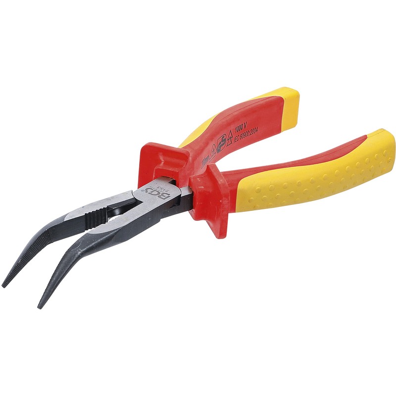BGS 7153 | VDE Long Nose Pliers | Angular |