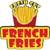 French Fries 12" Concession Decal Sign cart Trailer Stand Sticker