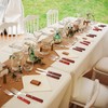 40 Pcs Wooden Handle Silverware Cutlery Set Walnut Handle 18/8