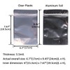 Belinlen 100 Pack 6 x 9 Inch Stand Up Pouch