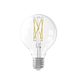 Calex Globelampe LED-Filament 4W (ersetzt 40W) E27 Klar 80mm