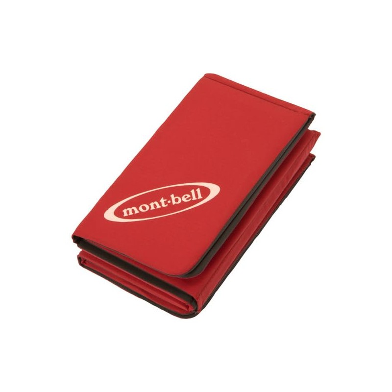 Mont-bell Tatami Pad Mini Red (RD) Folding 8-Fold Compact Mat