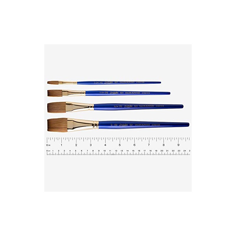 Daler Rowney Sapphire Brush : Series 21 One Stroke Flat