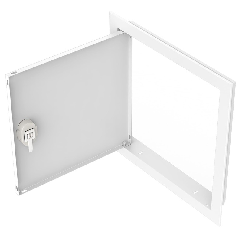 12x12 Drywall Access Panel Flush-Mounted Metal Cover for Electrical Wiring,