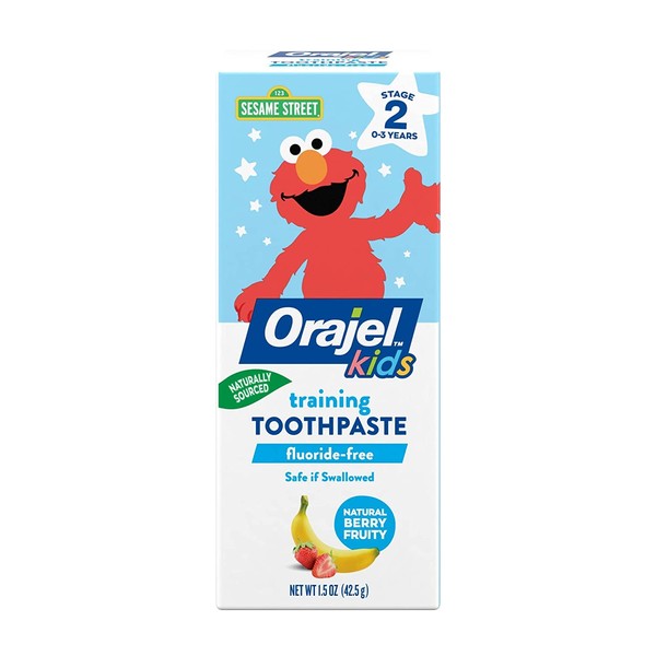 Orajel Toddler Training Toothpaste Berry Fun 1.50 oz (Pack of 5)