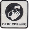 Iron Plate Wash Hands