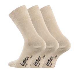 TippTexx24 12 pairs Oeko-Tex bamboo socks with odour-killer function and anti-hole guarantee in 8 colours. - 39/42