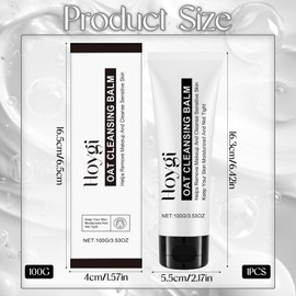 Oat Cleansing Balm, Oat Cleansing Balm, Cream Cleanser, Cleanser for All Skin Types