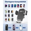 TOPGO Kfz-Halterung für Getränkehalter, verstellbare Kfz-Halterung für Smartphones, schwarz