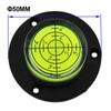 Round Bubble Level Tool – Circular Spirit Level Gauge with