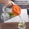 CURTA 2 Pack 2 Liters/68 oz Plastic Square Pitcher with