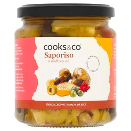 Cooks&Co Grilled Saporiso - Mixed Vegetables in Oil 280g