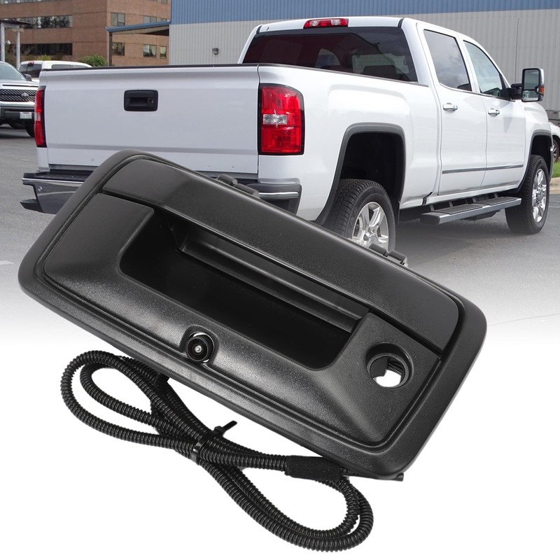Tailgate Handle Backup Camera Rear View Camera for 2014-2018 Silverado