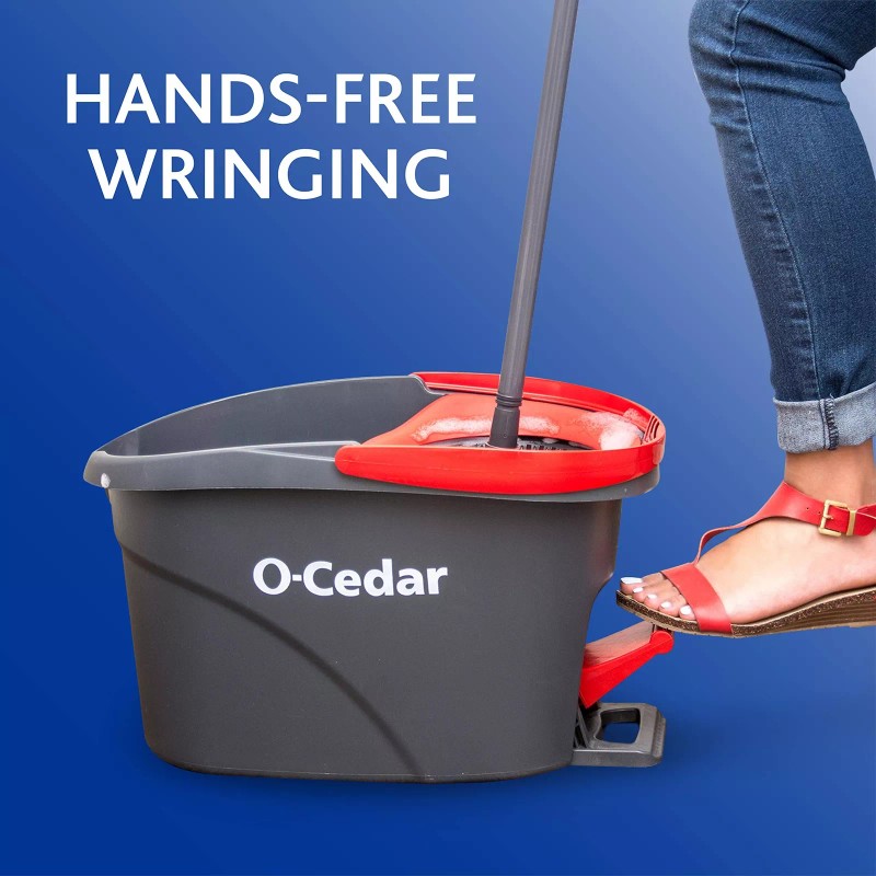 O-Cedar O Cedar EasyWring Spin Mop and Bucket Cleaning System