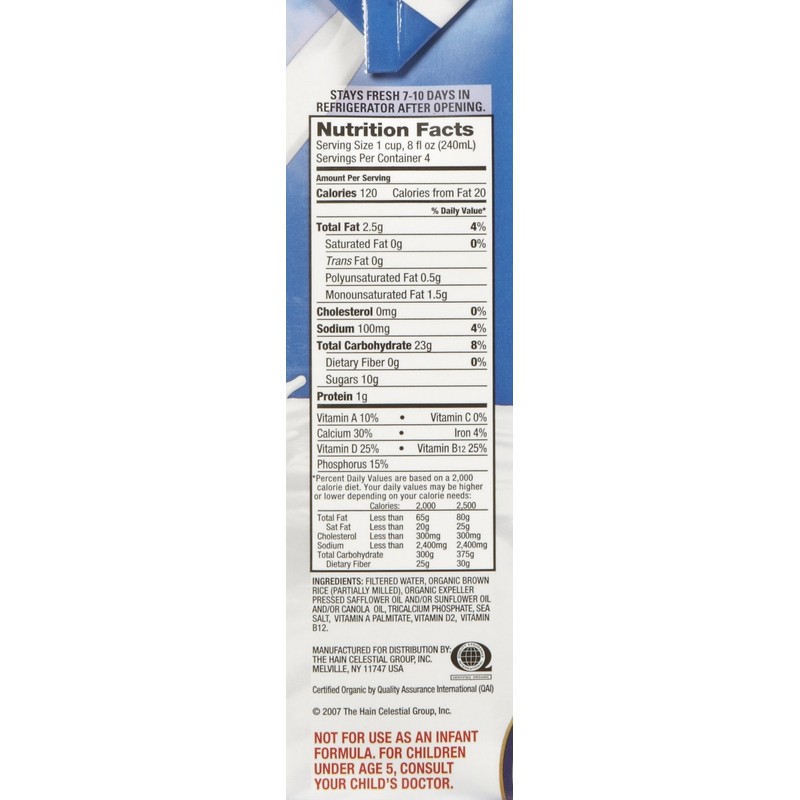 Dream Rice Drink - Enriched Original - 32 oz -