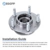 ECCPP Front Wheel Bearing and Hub Assembly for 1994-2004 For