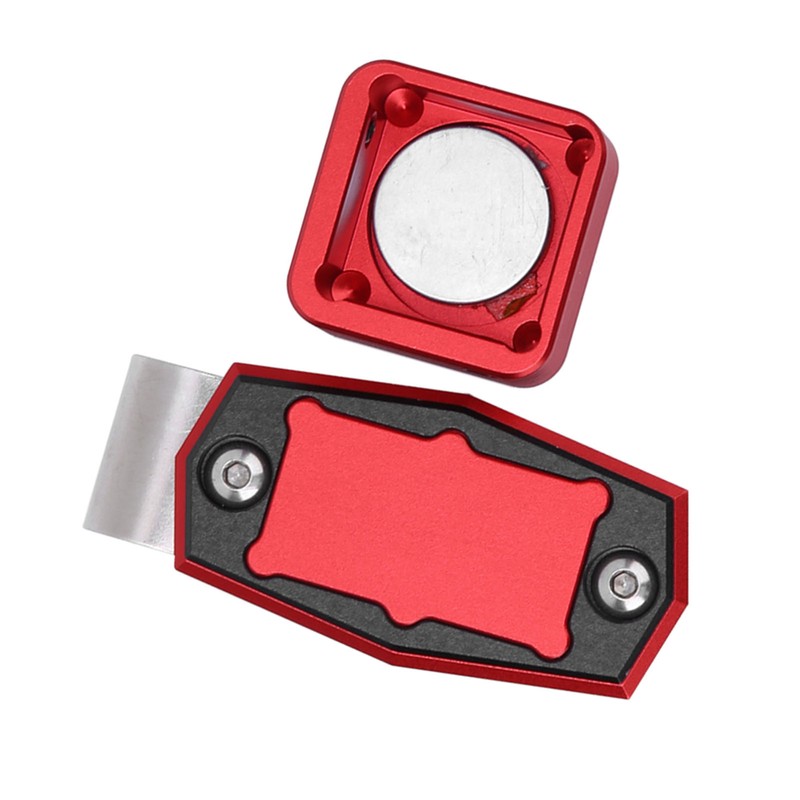 Mini Portable Magnetic Billiard Chalk Case Box with Fixed Clip