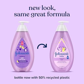 Johnsons Bao para beb sin lgrimas antes de acostarse con aromas calmantes y naturales, 27,1 fl. onz - Producto Original de Alta Calidad, Entrega Rápid
