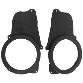 MJM SPEAKER ADAPTERS 5.25" Front Door Speaker Adapter Spacer Ring Fits 95-04 Toyota Tacoma SAK147_475