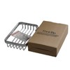 ThinkTop Soap Dish for Shower Solid Brass Chrome Finished Bathroom
