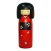 Usaburo Sosaku Kokeshi Doll One's Best Clothes Kimono Made in