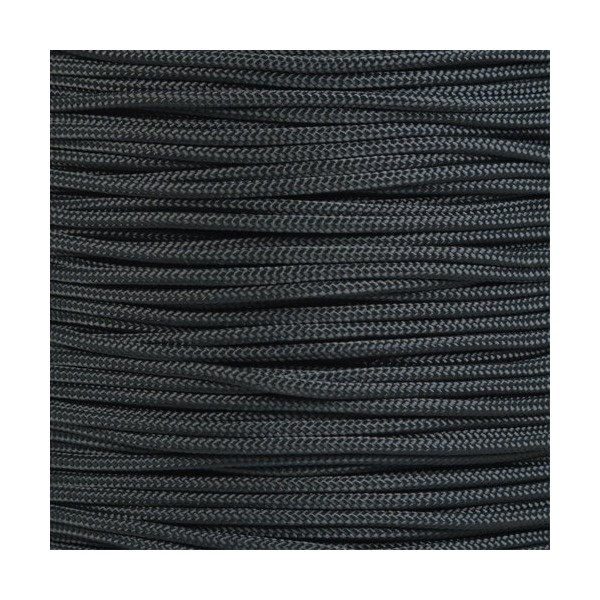 3mm Diameter Crafting, Beading Cord Thread (10 Feet, Black)
