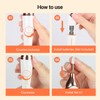 TOUCHBeauty Manicure/Pedicure Kit with UV Light and 5 Replacement nail
