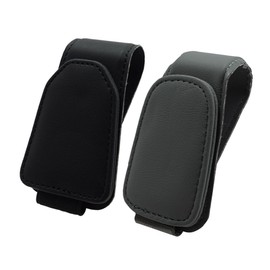 Car Magnetic Leather Glasses Holder 2 Pieces Universal Accessories for All Glasses Clips and Visors of Car Ticket Card