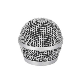 uxcell Microphone Ball Head Mesh Grill Metal Windscreen with Black Inside Foam Filter for PG48 PG58 PGX2 BLX288 PG288 PGX24