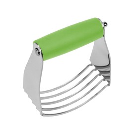Dough Blender Heavy Duty Pastry Cutter Stainless Steel Butter Cutter Professional Baking Tool For Mixing Flour Butter (1 Pcs Green)