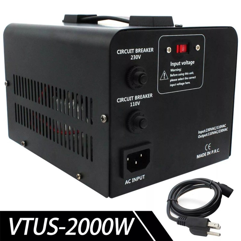Yinleader 2000W Voltage Converter Transformer(11
