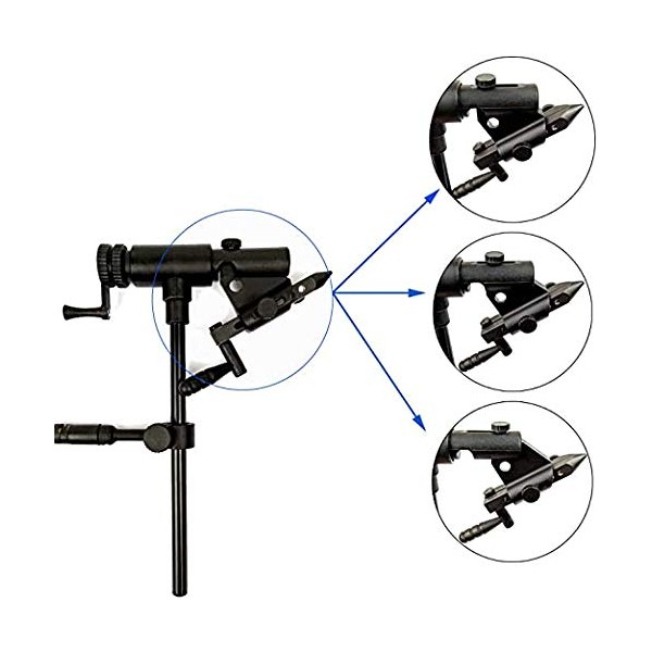 Riverruns II Generation Rotary Fly Tying Vise with Jaw Balanced and Truly Extendable, Right & Left Hand Fitting