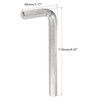 TOP-VIGOR 1Pcs 10mm Hex Key Wrench, Metric CR-V L Shaped