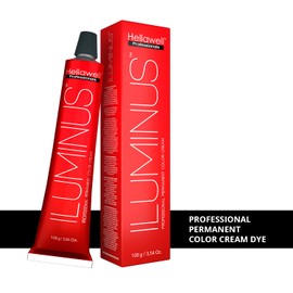 ILUMINUS Hair Dye, professional permanent hair color cream, with Niacinamide and Milk Protein to get a repaired and colored Hair with intense color shiny and silky 3.54oz (10.0 Extra Light Blonde Nat)