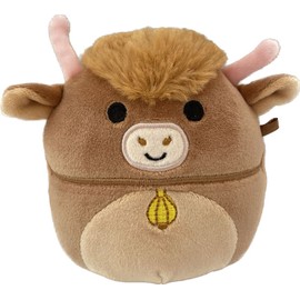 Squishmallows Calton The Highland Long Horn Cow Bull 5"