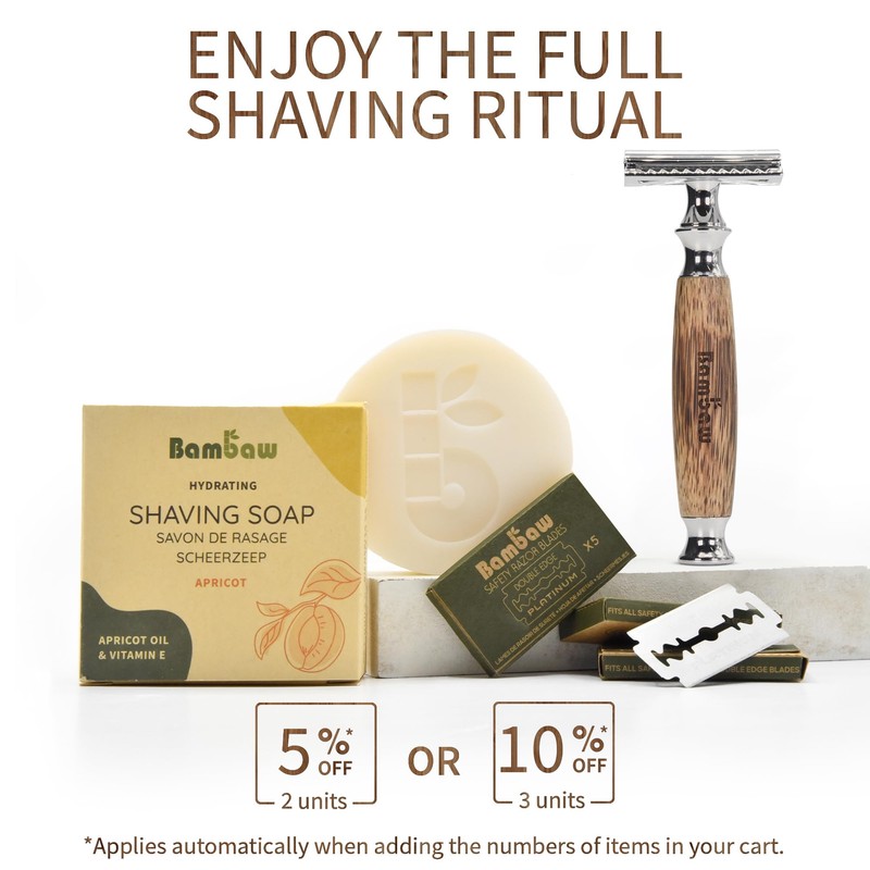Bambaw Double Edge Safety Razor for Men & Women, Double