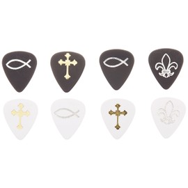 D’Andrea Cool Plecs Guitar Pick – Christian (12 Piece)