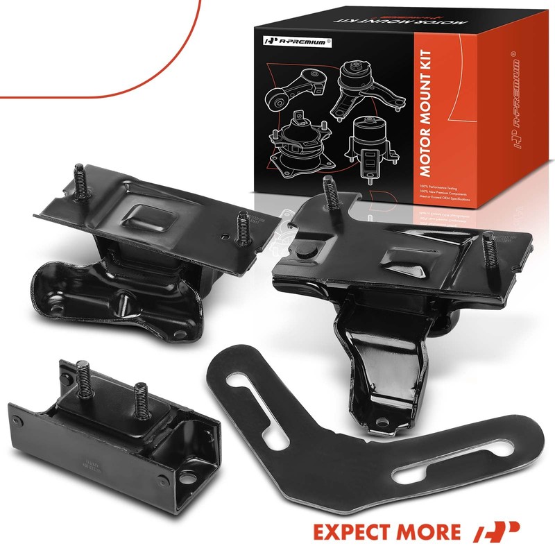 A-Premium 3PCS Engine Motor Mount and Transmission Mount Kit Compatible