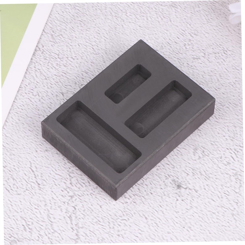 IWOWHERO Graphite Ingot Mold with Slots Melting Casting Mould for