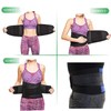 WONFAST Deluxe Neoprene Double Pull Lumbar Lower Back Support Brace