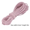 Leliafleury 10 Meter Light Pink Elastic Cord 2.5mm Elastic String