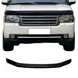 OMAC Front Bug Shield Hood Deflector Guard for Land Rover LR2 2008-2015 Black Smoke