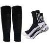 Men's Soccer Non Skid Ball Socks Anti Slip Grip Non