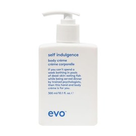 EVO Crema Corporal Self Indulgence - Tamaño Completo, Humectante Corporal Con Aroma Suave Para Hidratar Y Suavizar Todo Tipo De Piel - 10.1 Onzas Líqu
