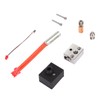 Hot End Extruder Nozzle Kit Heat Resistant Nickel Copper Plated