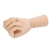 Wood Mannequin Hand Flexible Joints Fingers Drawing Mannequin Hand for