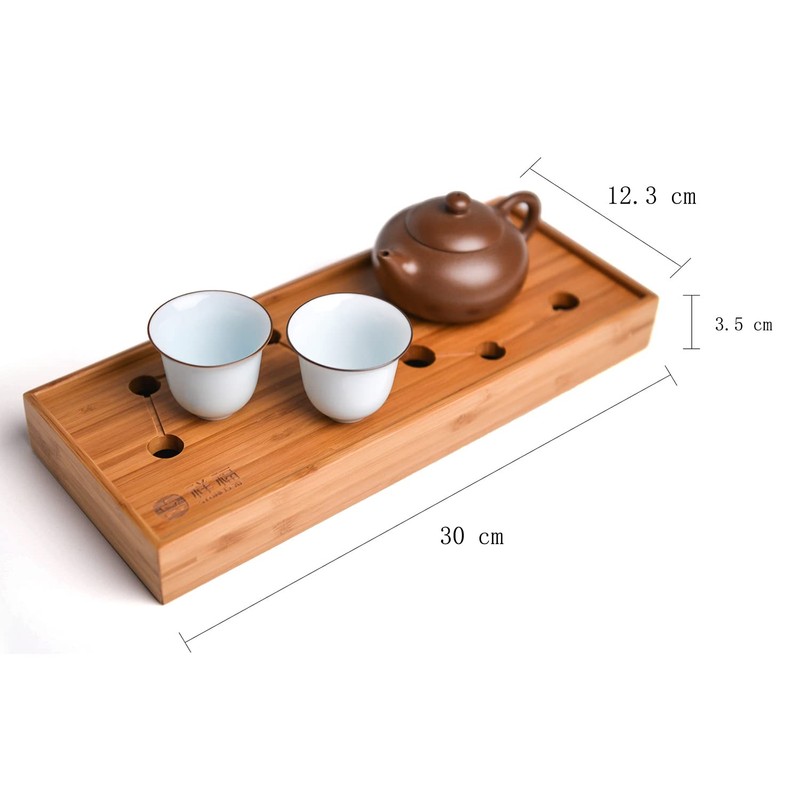 JIKUGO Seven Stars Bamboo Tea Tray - Tea Tray Gongfu,Chinese